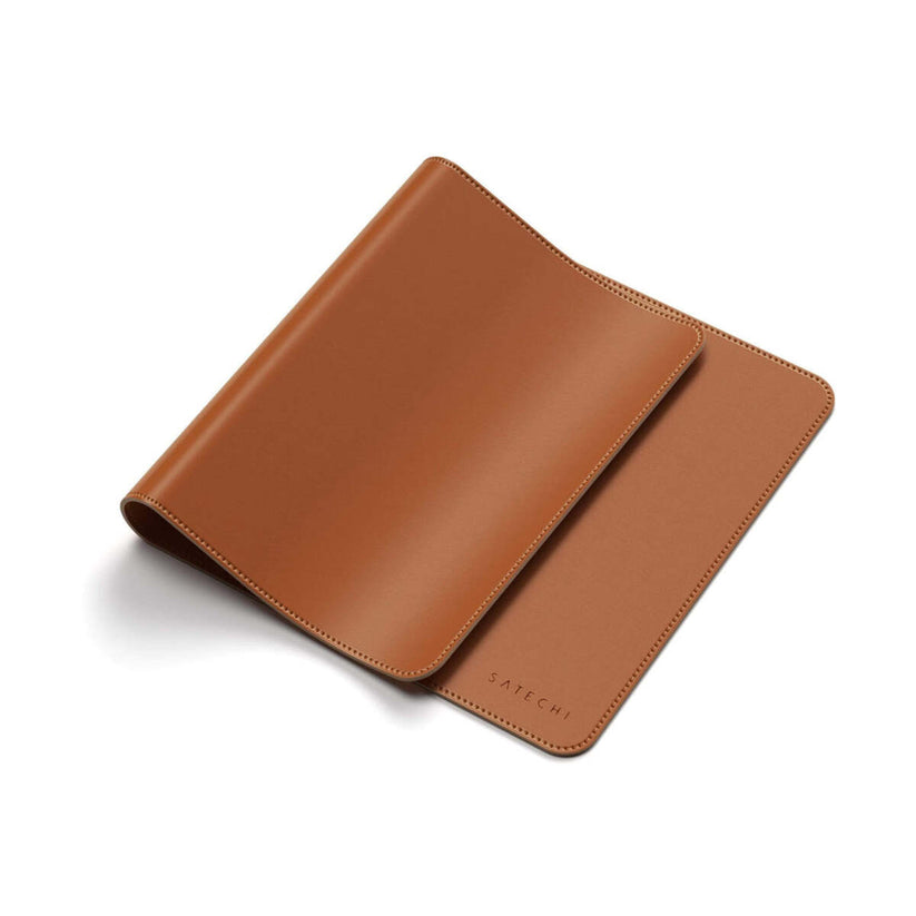 Podložka pod myš Satechi Eco Leather DeskMate - hnědá - iSTYLE CZ