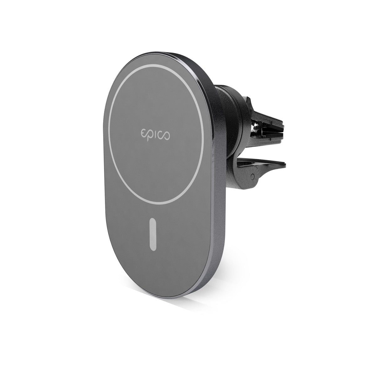 Bezdrátová autonabíječka Epico Ellipse s podporou MagSafe a s adaptérem v balení - vesmírně šedá - iSTYLE CZ