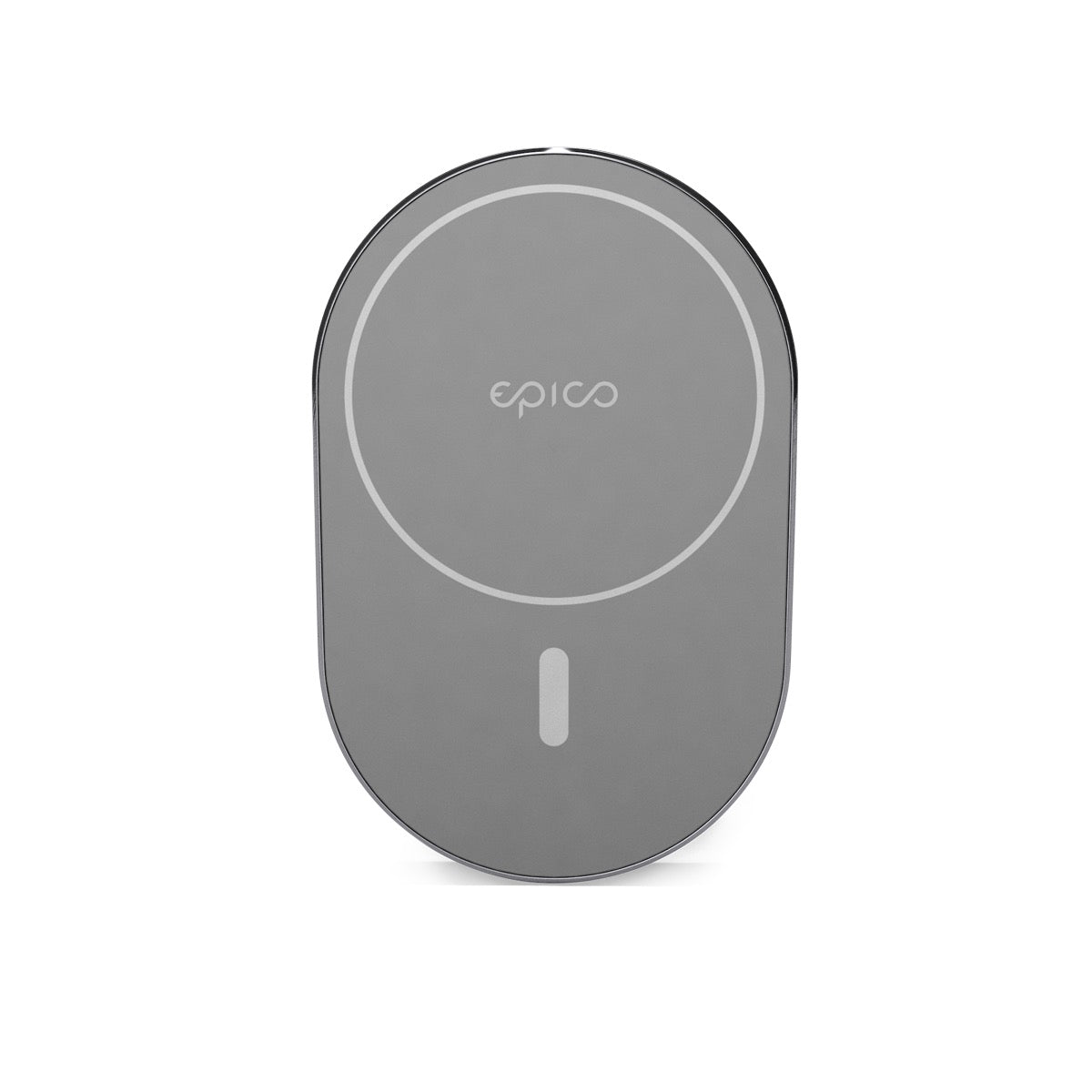 Bezdrátová autonabíječka Epico Ellipse s podporou MagSafe a s adaptérem v balení - vesmírně šedá - iSTYLE CZ