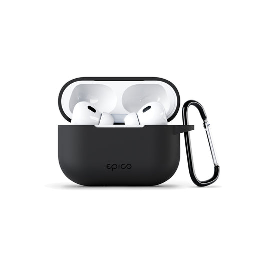 Silikonové outdoor pouzdro pro AirPods Pro 2. gen. Epico - černé - iSTYLE CZ