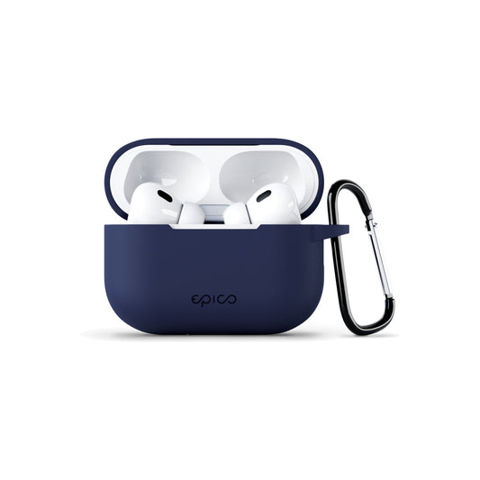 Silikonové outdoor pouzdro pro AirPods Pro 2. gen Epico - modré - iSTYLE CZ
