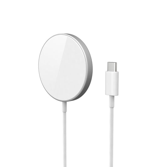 MagSafe bezdrátová nabíječka iSTYLE Fast Magnetic Wirelles Charger - stříbrná - iSTYLE CZ