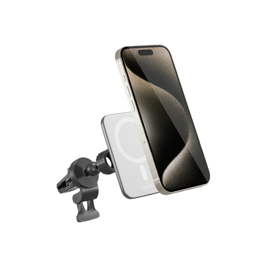 Ultra tenká bezdrátová autonabíječka Epico Qi2 Mag+ - stříbrná - iSTYLE CZ