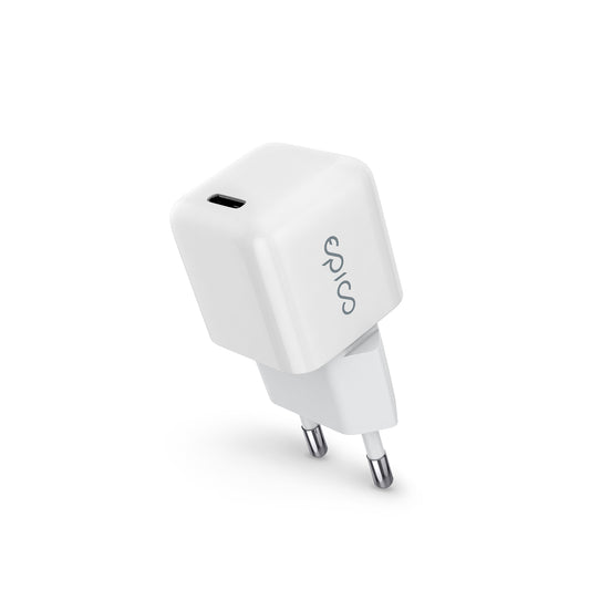 30W GaN nabíječka Epico Charger Bundle s 1,2m kabelem USB-C - bílá - iSTYLE CZ