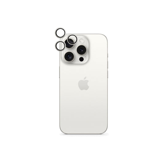 Ochrana objektivů s hliníkovými rámečky pro iPhone 16 Pro / 16 Pro Max iSTYLE - černá - iSTYLE CZ