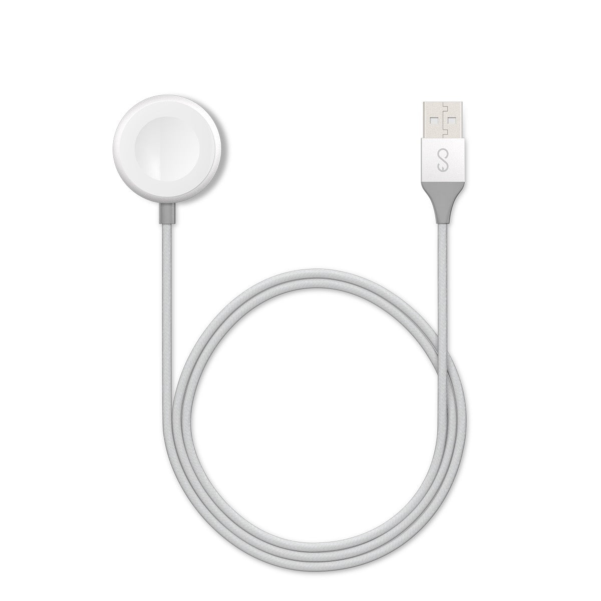 Nabíjecí kabel USB-A pro Apple Watch Epico 1,2m - stříbrný - iSTYLE CZ