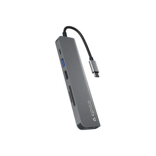 🎁 Hliníkový 6v1 8K HUB Epico Resolve - vesmírně šedý (100% off) - iSTYLE CZ