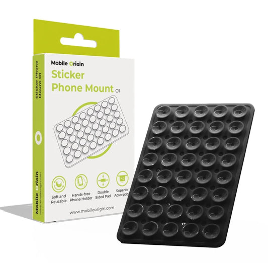 Držák telefonu Sticker Phone Mount O1 Mobile Origin – černý