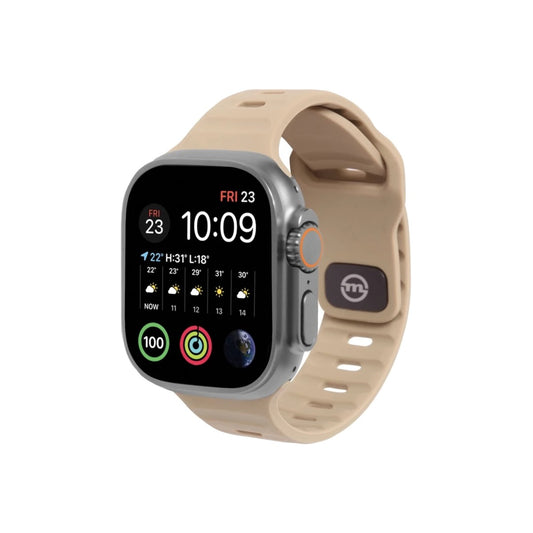 Řemínek pro Apple Watch 42/44/45/49 mm Mobile Origin Strap - hnědý - iSTYLE CZ