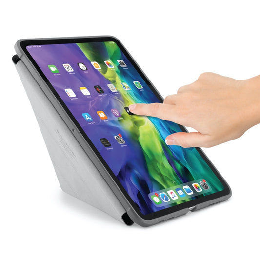 Pouzdro Pipetto Origami pro iPad Air 4 10.9" (2020) - šedé - iSTYLE CZ