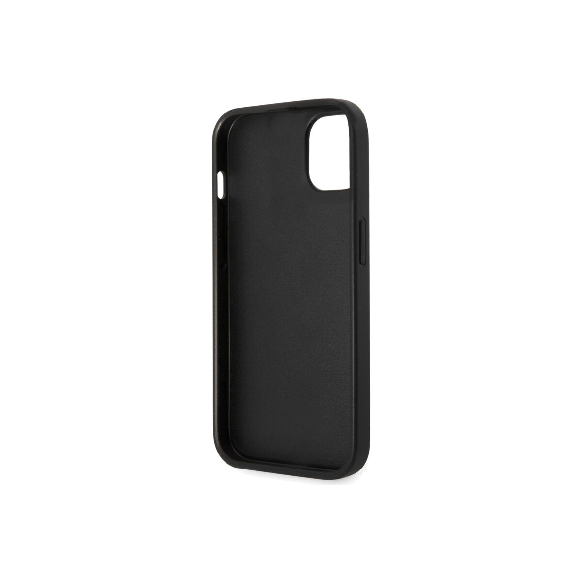 Kryt pro iPhone 14 Plus Guess Glitter Flakes Metal Logo - černý - iSTYLE CZ