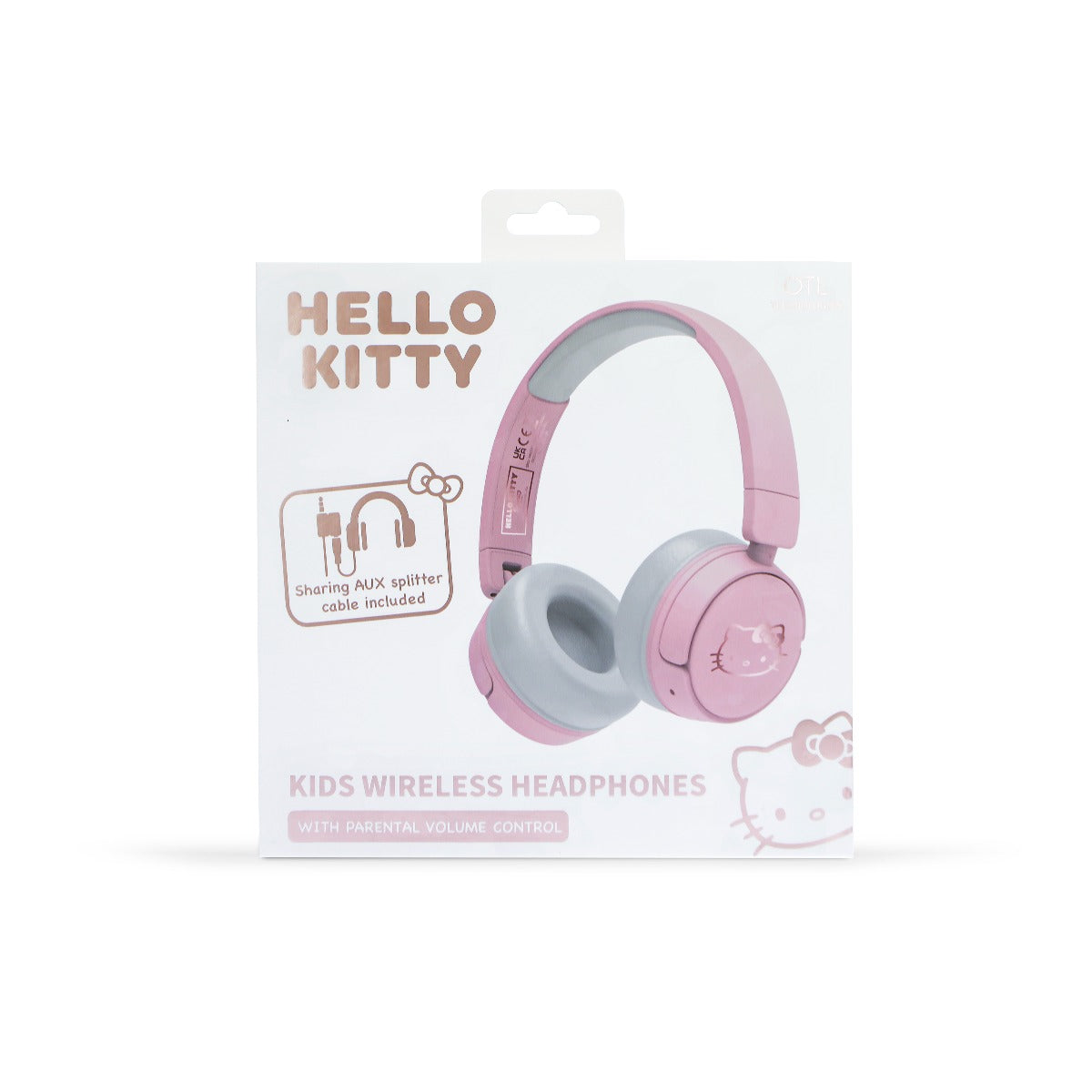 Dětská bezdrátová sluchátka OTL Hello Kitty - iSTYLE CZ