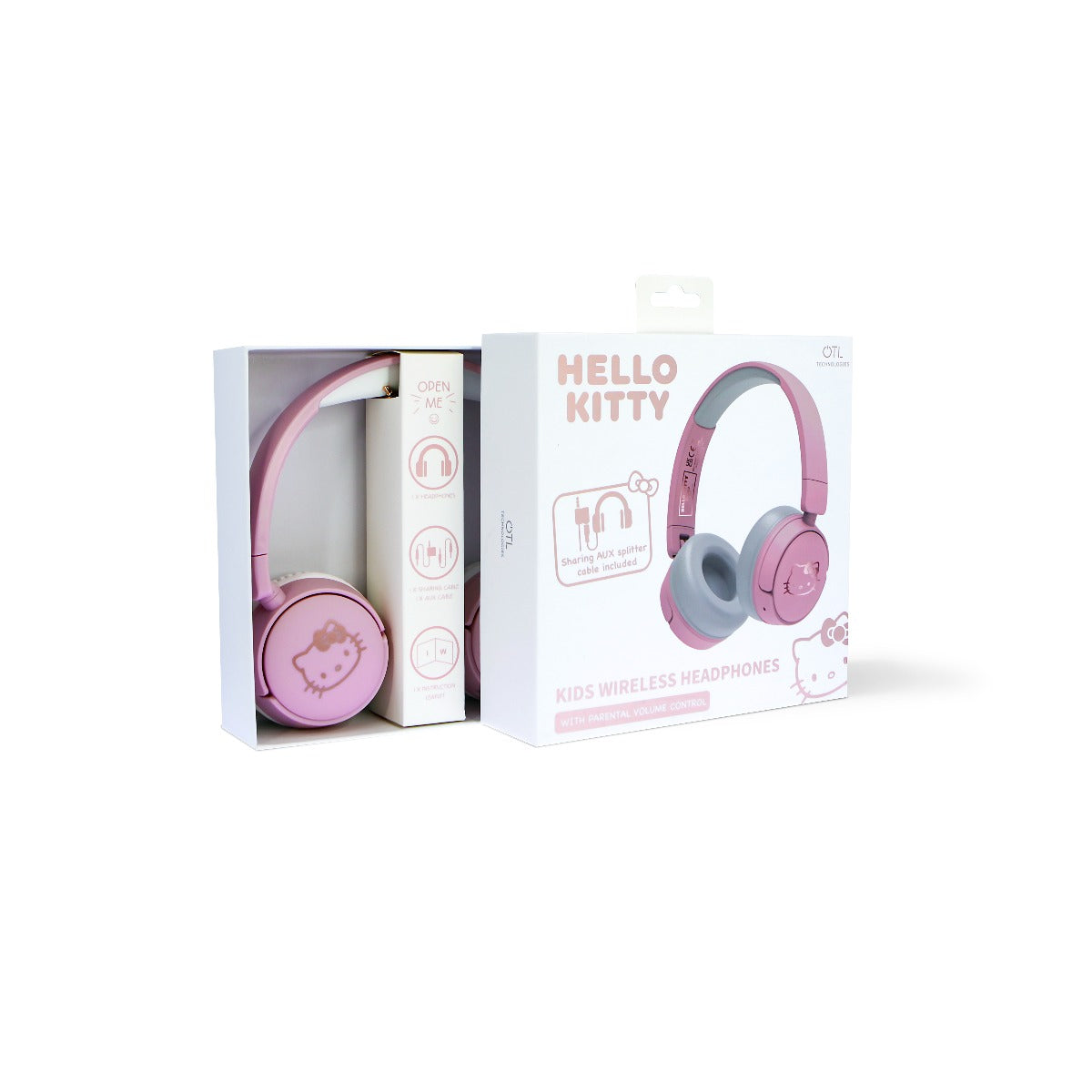 Dětská bezdrátová sluchátka OTL Hello Kitty - iSTYLE CZ