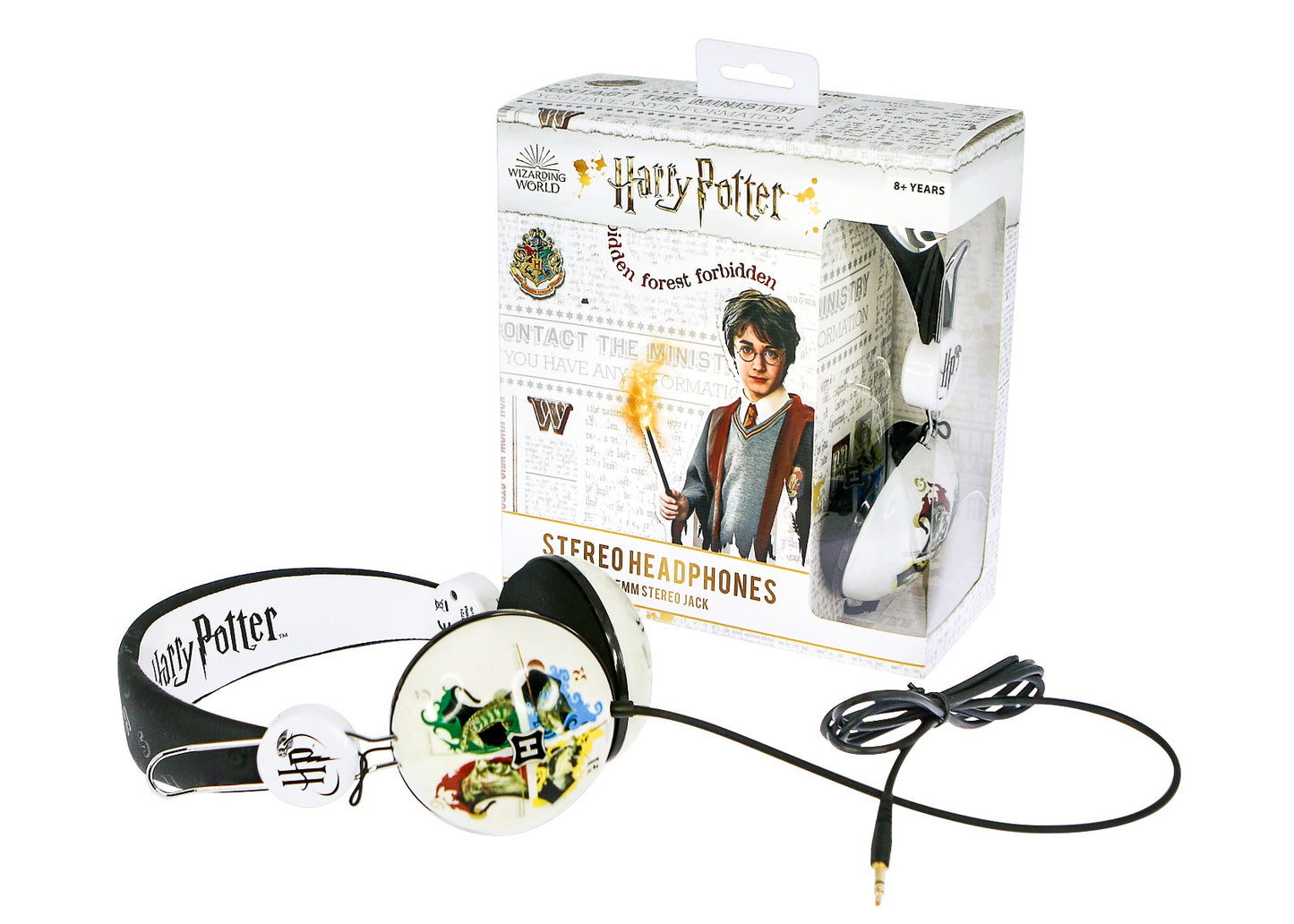 Dětská sluchátka OTL Harry Potter Hogwarts Crest Tween - iSTYLE CZ