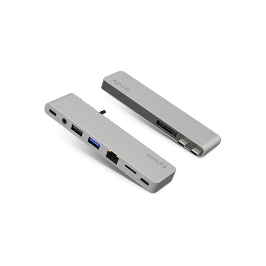 USB-C Hub Pro III Epico - stříbrný - iSTYLE CZ