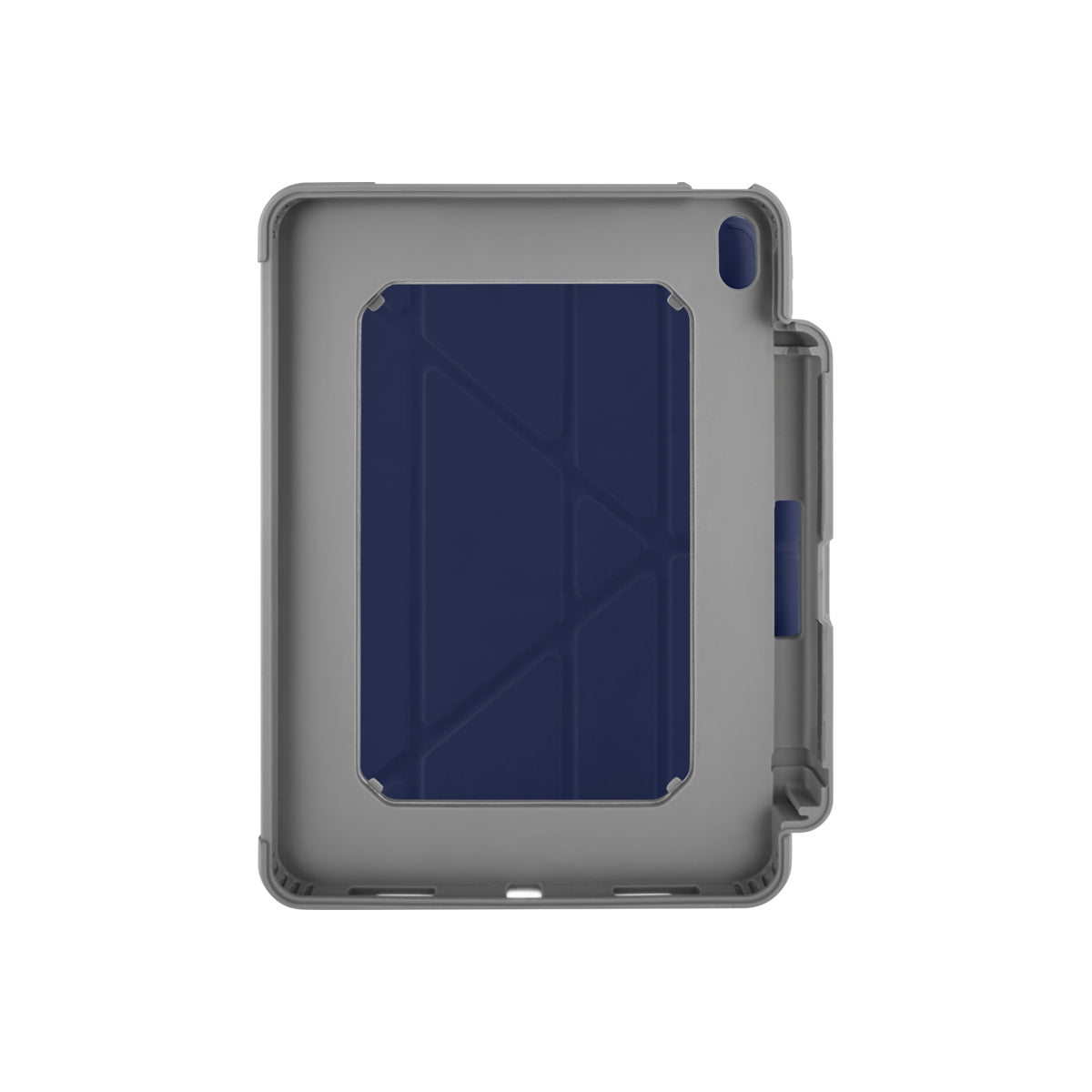 Polohovatelné pouzdro pro iPad 10. gen Pipetto Origami Pencil Shield - tmavě modré - iSTYLE CZ