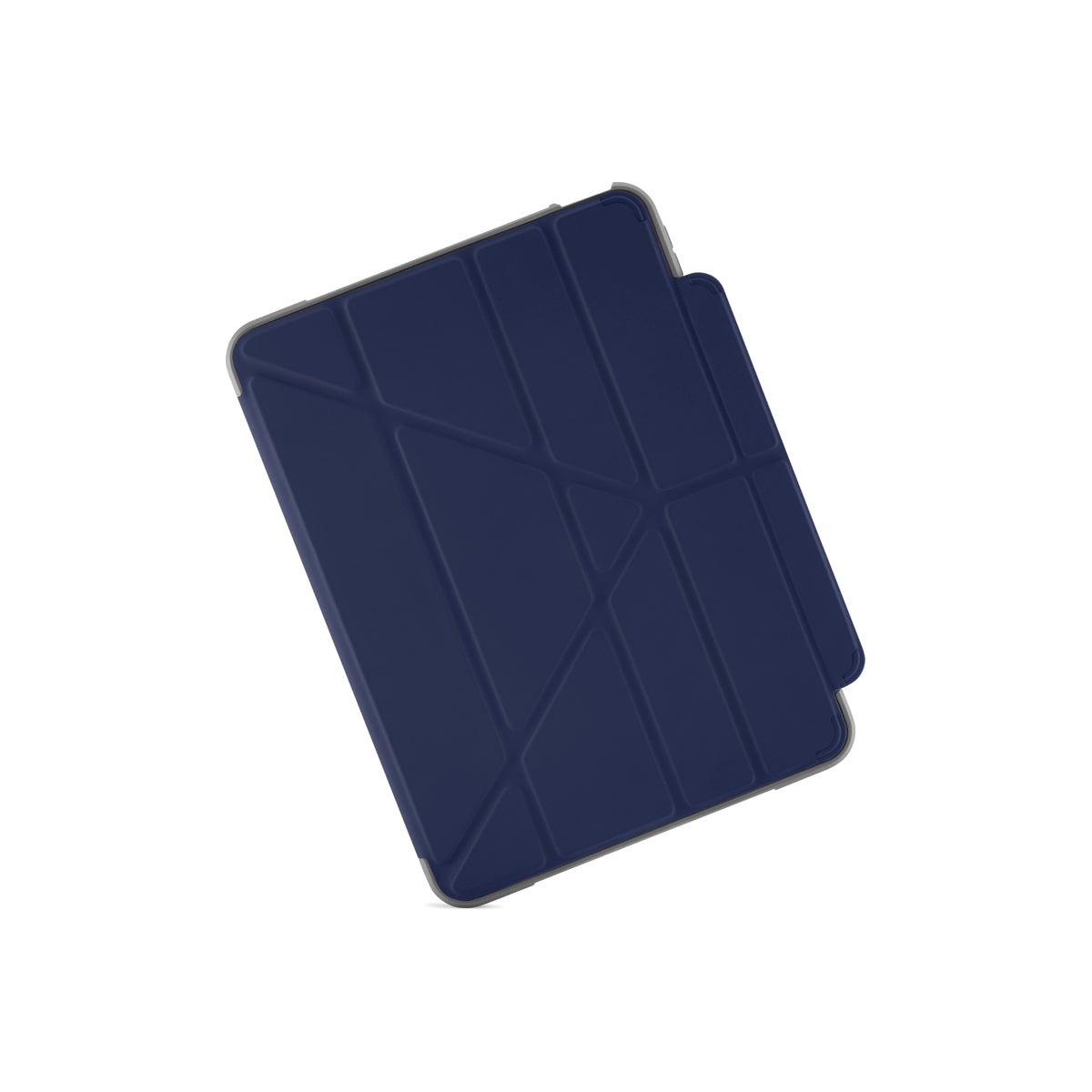 Polohovatelné pouzdro pro iPad 10. gen Pipetto Origami Pencil Shield - tmavě modré - iSTYLE CZ