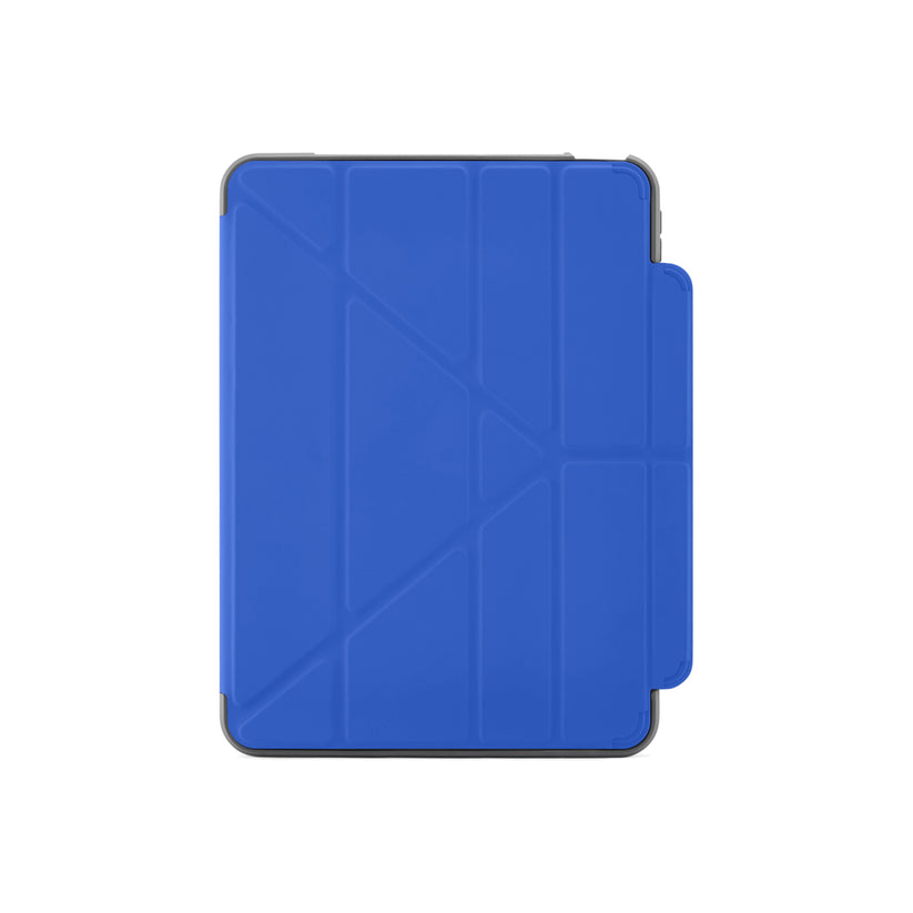 Polohovatelné pouzdro pro iPad 10. gen Pipetto Origami Pencil Shield - modré - iSTYLE CZ