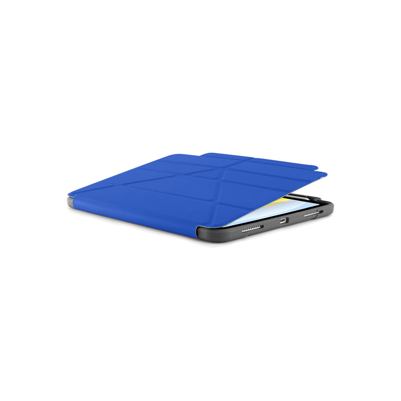 Polohovatelné pouzdro pro iPad 10. gen Pipetto Origami Pencil Shield - modré - iSTYLE CZ