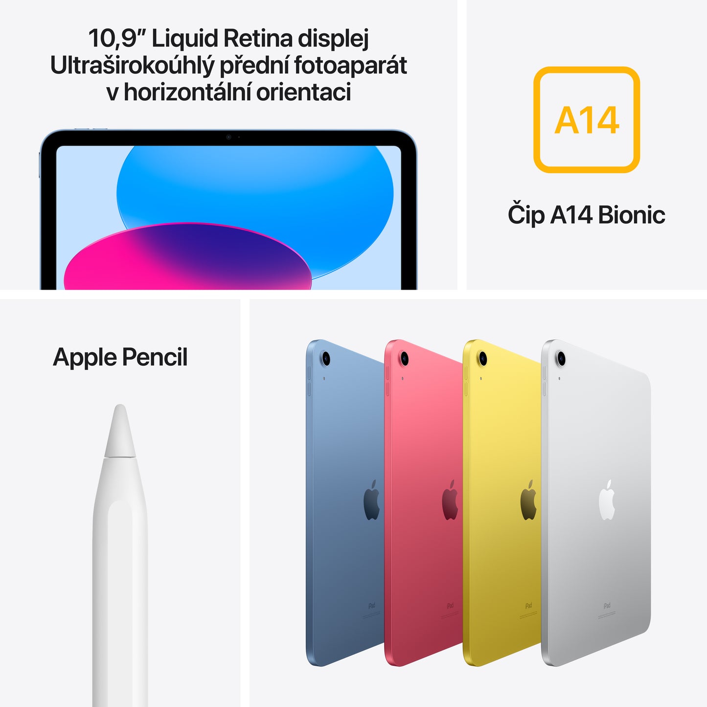 Apple 11palcový iPad Wi-Fi 128GB - růžový