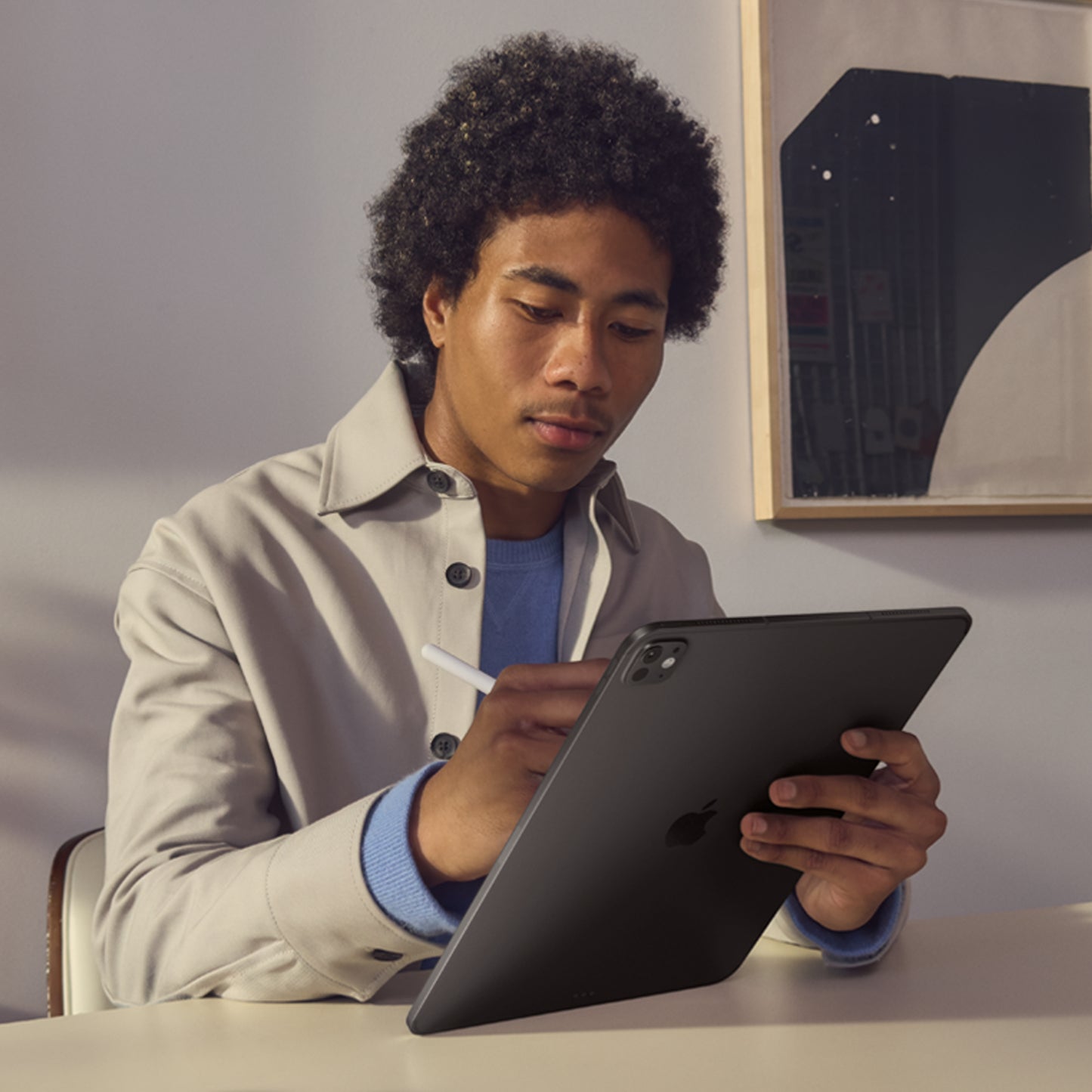 11palcový iPad Pro Wi-Fi 256GB se standardním sklem - stříbrný