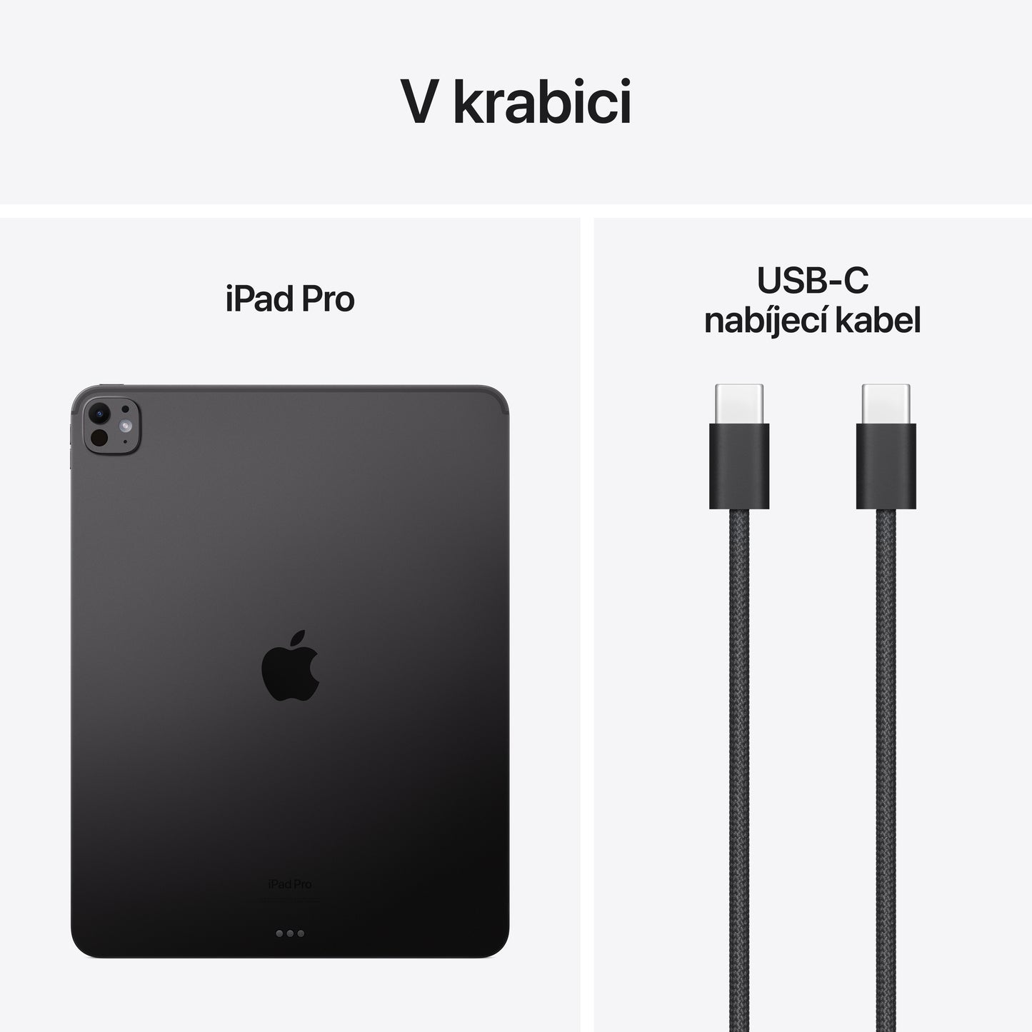 Apple 13palcový iPad Pro Wi-Fi 256GB se standardním sklem - vesmírně černý