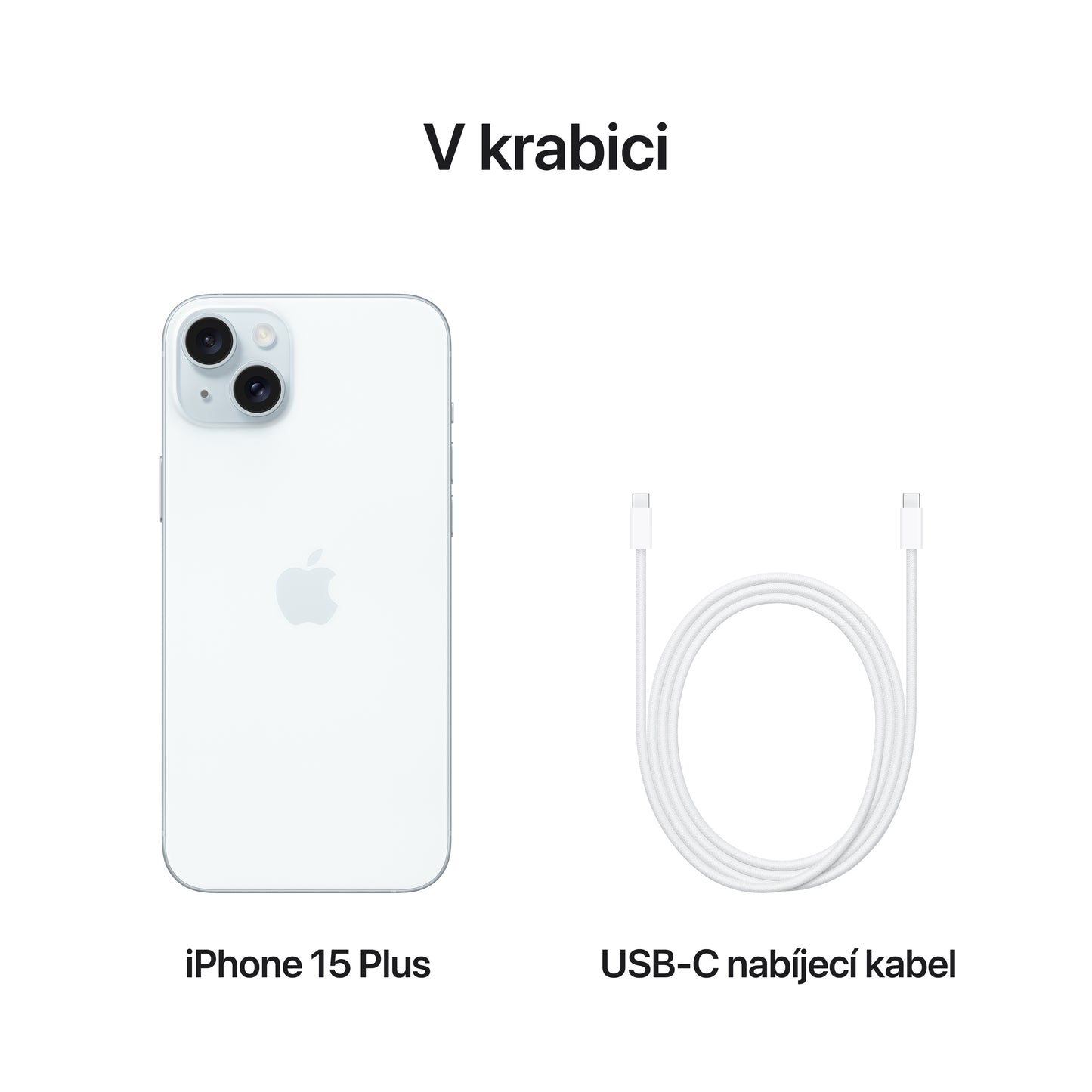 Apple iPhone 15 Plus 128GB - modrý