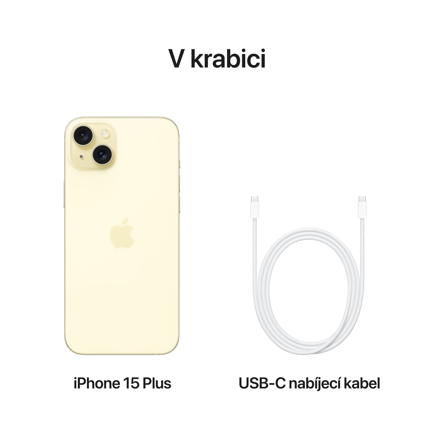 Apple iPhone 15 Plus 512GB - žlutý