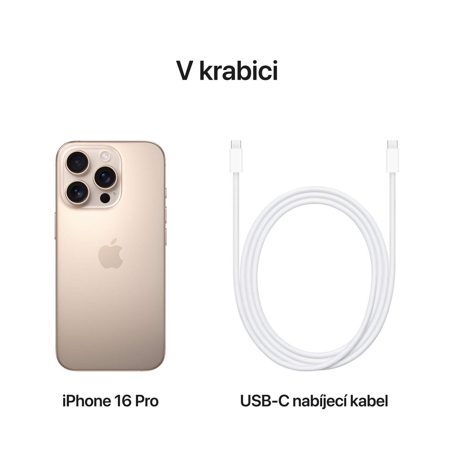 Apple iPhone 16 Pro 256GB - pouštně titanový