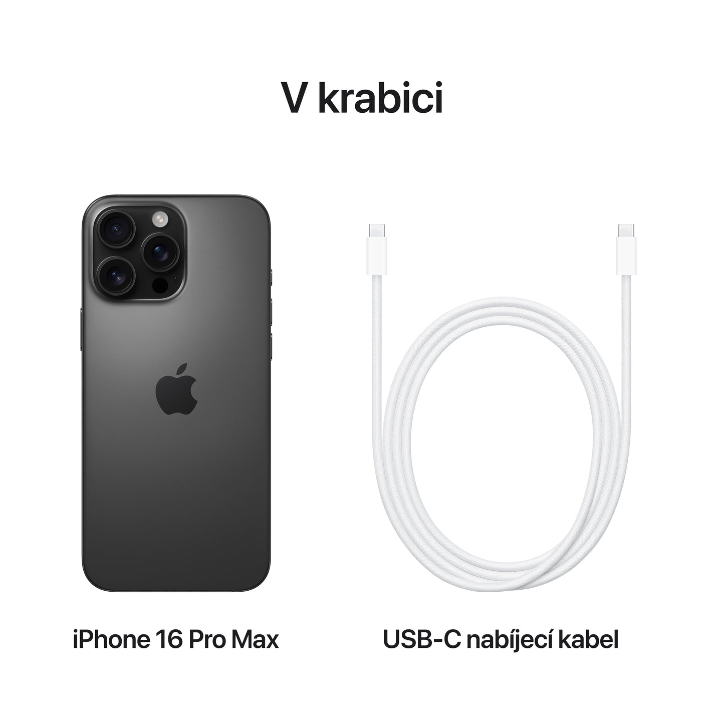 Apple iPhone 16 Pro Max 1TB - černě titanový