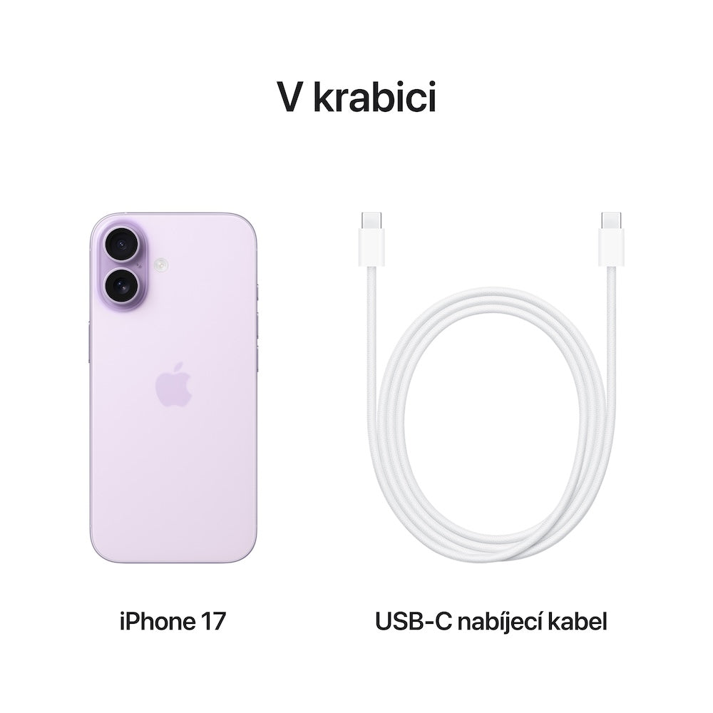 Apple iPhone 17 256GB - levandulový