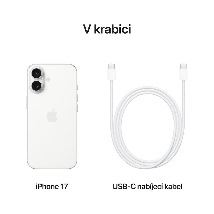 Apple iPhone 17 256GB - bílý - iSTYLE CZ