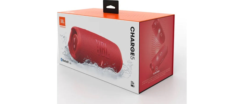 Bezdrátový reproduktor JBL Charge 5 - červený - iSTYLE CZ
