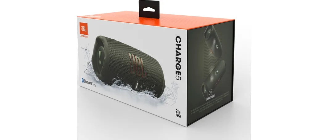 Bezdrátový reproduktor JBL Charge 5 - zelený - iSTYLE CZ