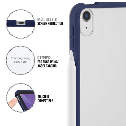 Kryt na iPad Air Pipetto Origami No1 Original Case - tmavě modrý - iSTYLE CZ