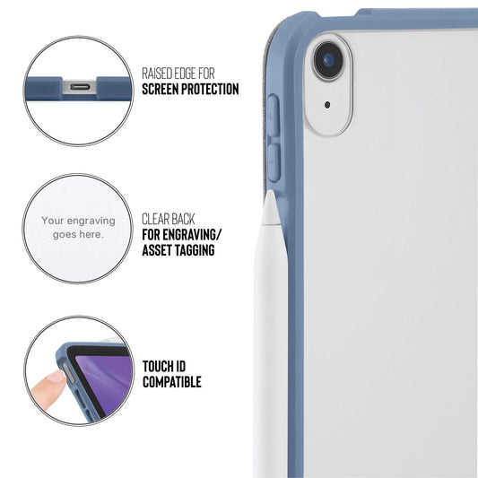 Kryt na iPad Air Pipetto Origami No1 Original Case - světle modrý - iSTYLE CZ