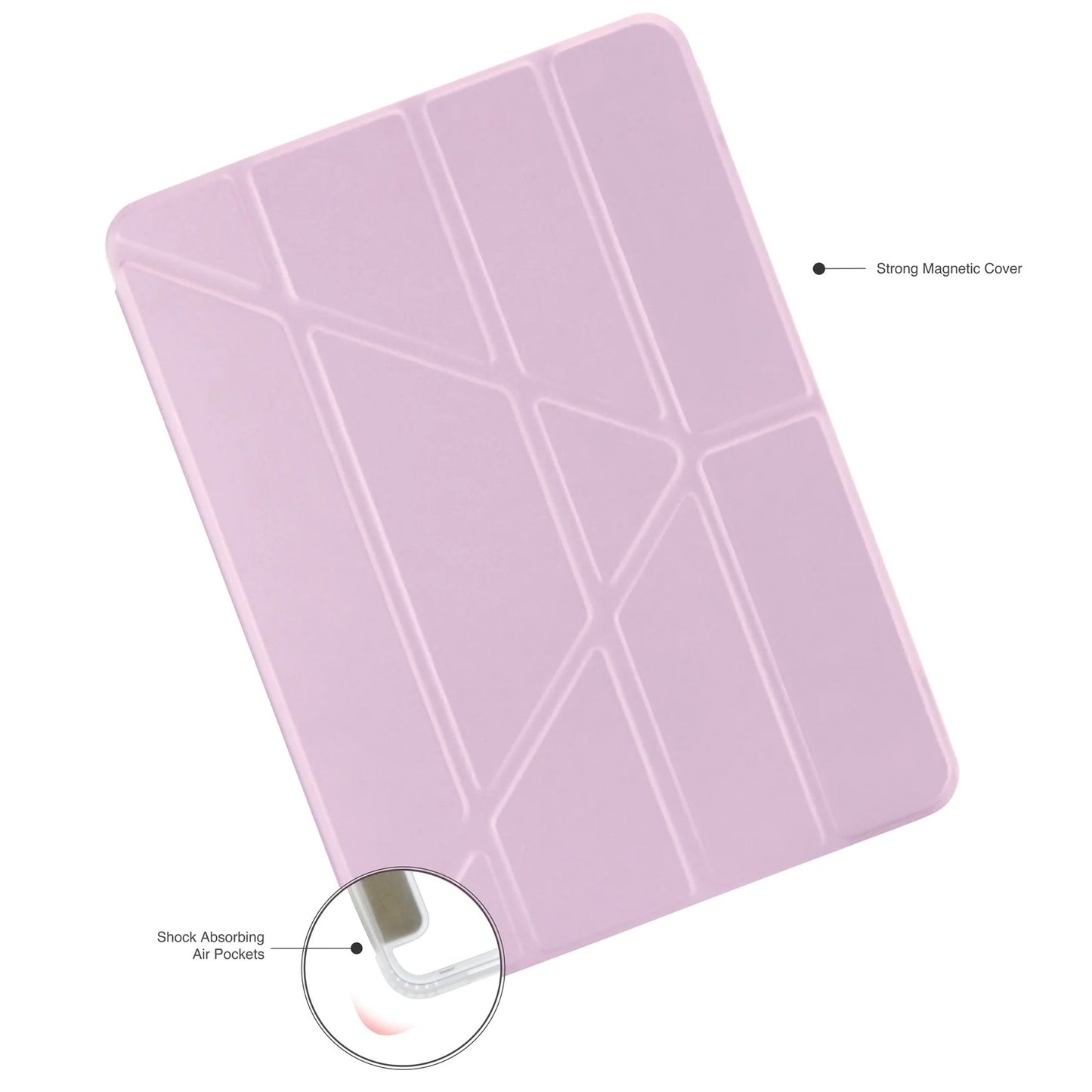Kryt na iPad Air Pipetto Origami No1 Original Case - fialový - iSTYLE CZ