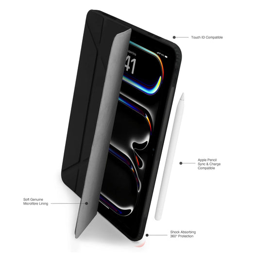 Kryt na iPad Pro 11" Pipetto Origami No1 Original Case - černý - iSTYLE CZ