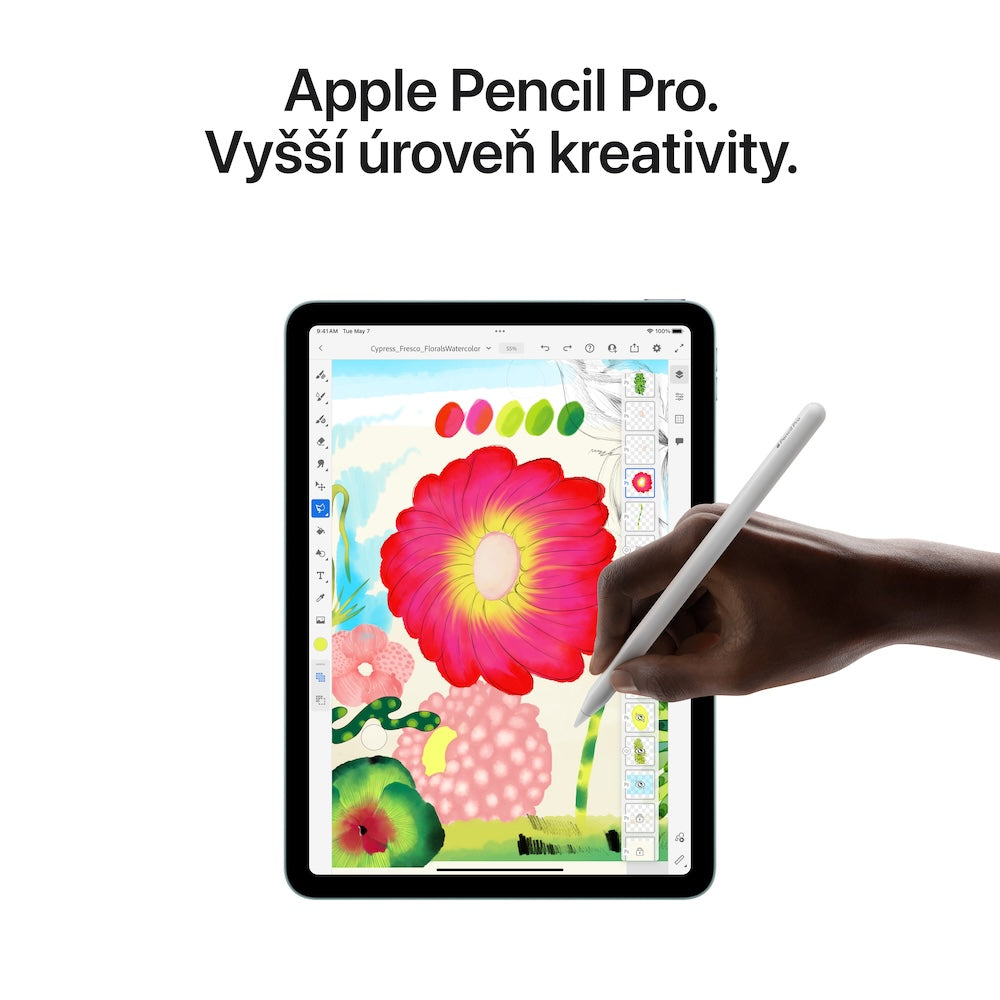 Apple 11palcový iPad Air Wi-Fi + Cellular 128GB - hvězdně bílý - iSTYLE CZ