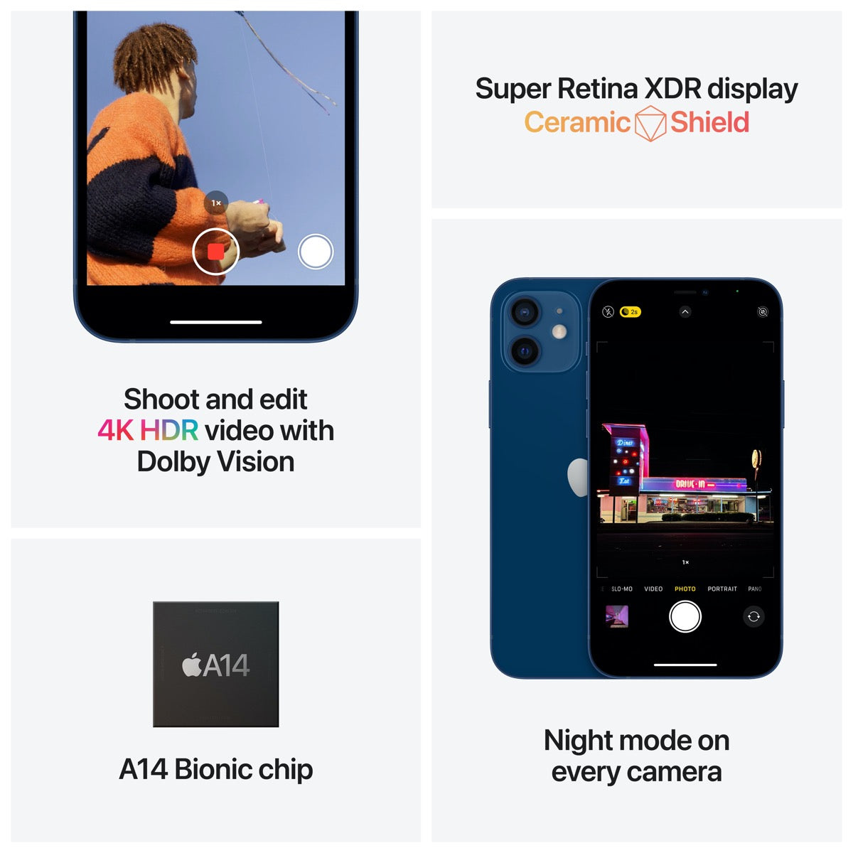Apple iPhone 12 64GB - černý (použité, opotřebené) - iSTYLE CZ
