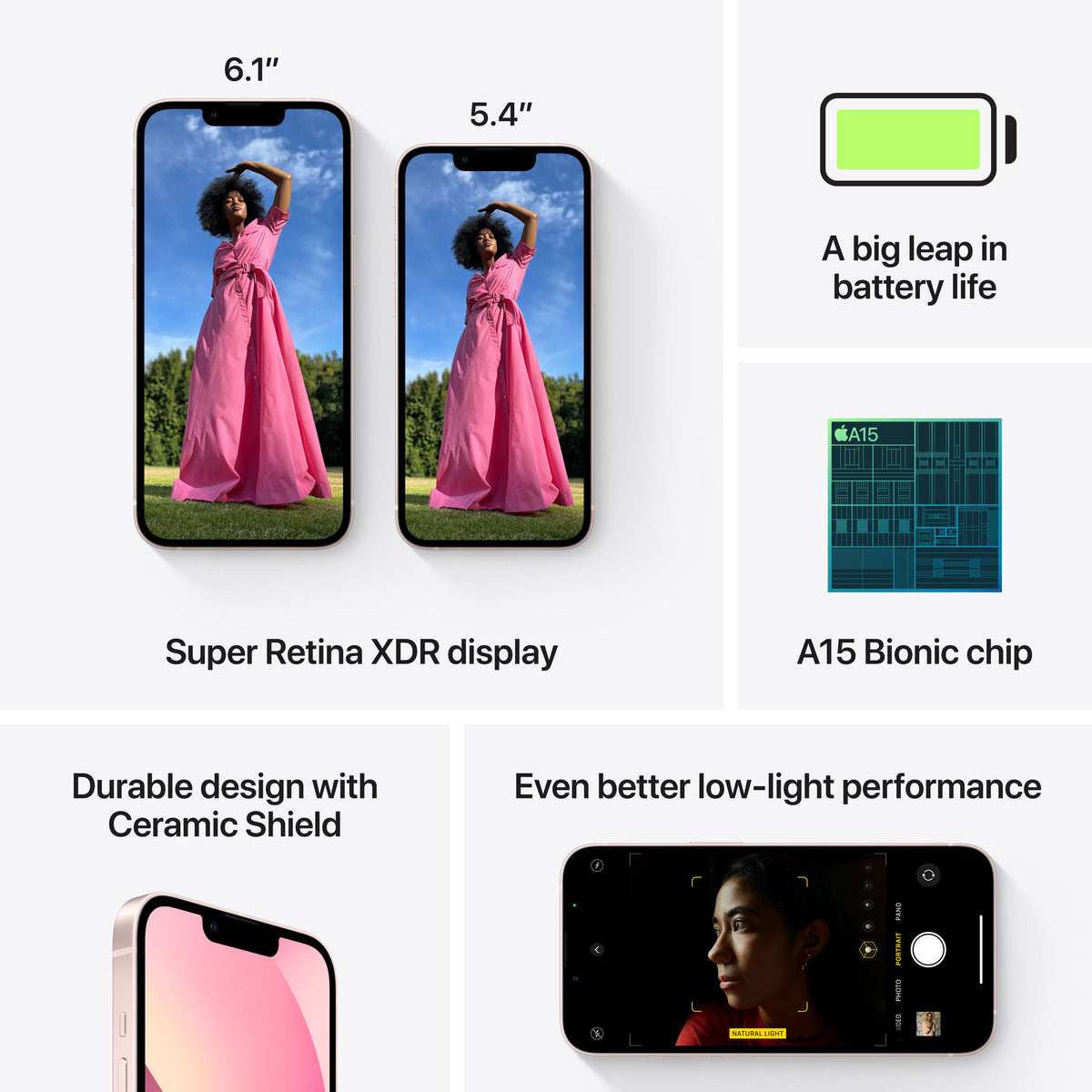 Apple iPhone 13 mini 128GB - růžový (použité, lehce opotřebené) - iSTYLE CZ