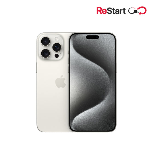 Apple iPhone 15 Pro 128GB - bíle titanový (použité, lehce opotřebené) - iSTYLE CZ