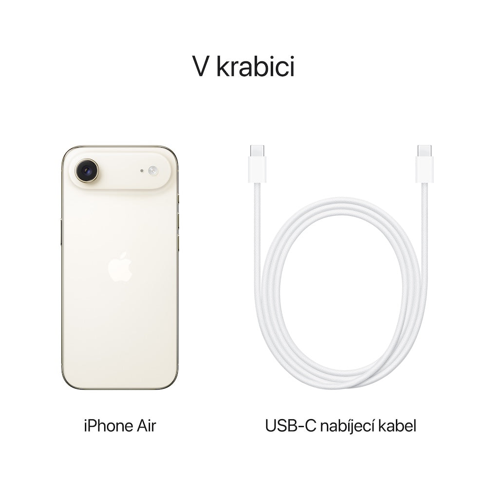 Apple iPhone Air 256GB - světle zlatý (otevřený) - iSTYLE.cz