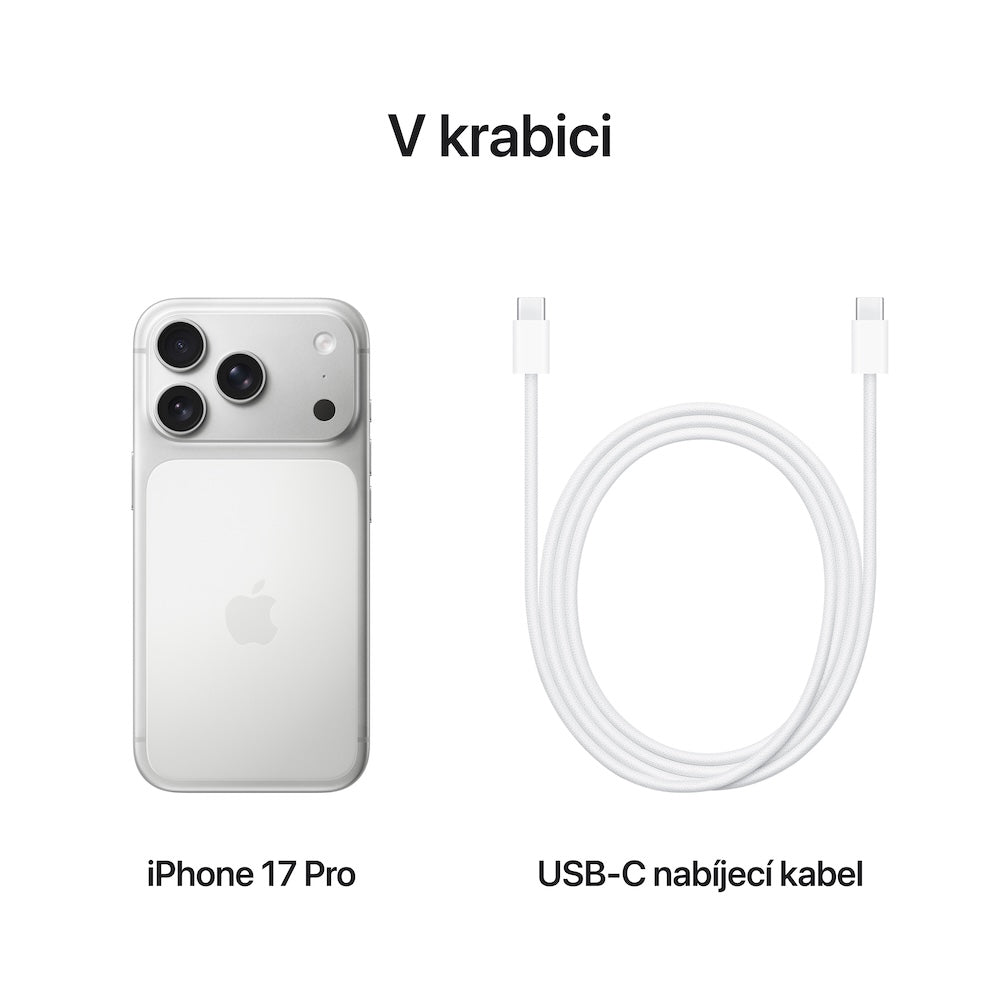 Apple iPhone 17 Pro 256GB - stříbrný - iSTYLE CZ