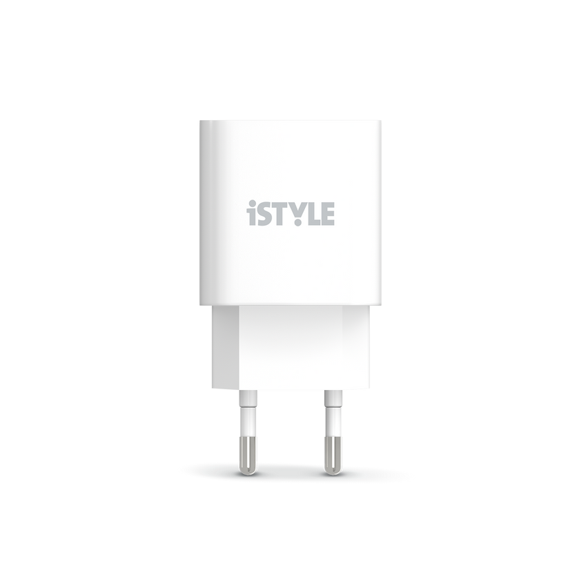 20W PD adaptér s kabelem iSTYLE - bílý - iSTYLE CZ