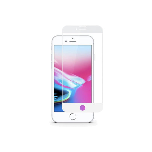Ochranné sklo iSTYLE 3D+ GLASS iPhone 6 / 6S / 7 / 8 / SE 2 - bílé - iSTYLE CZ