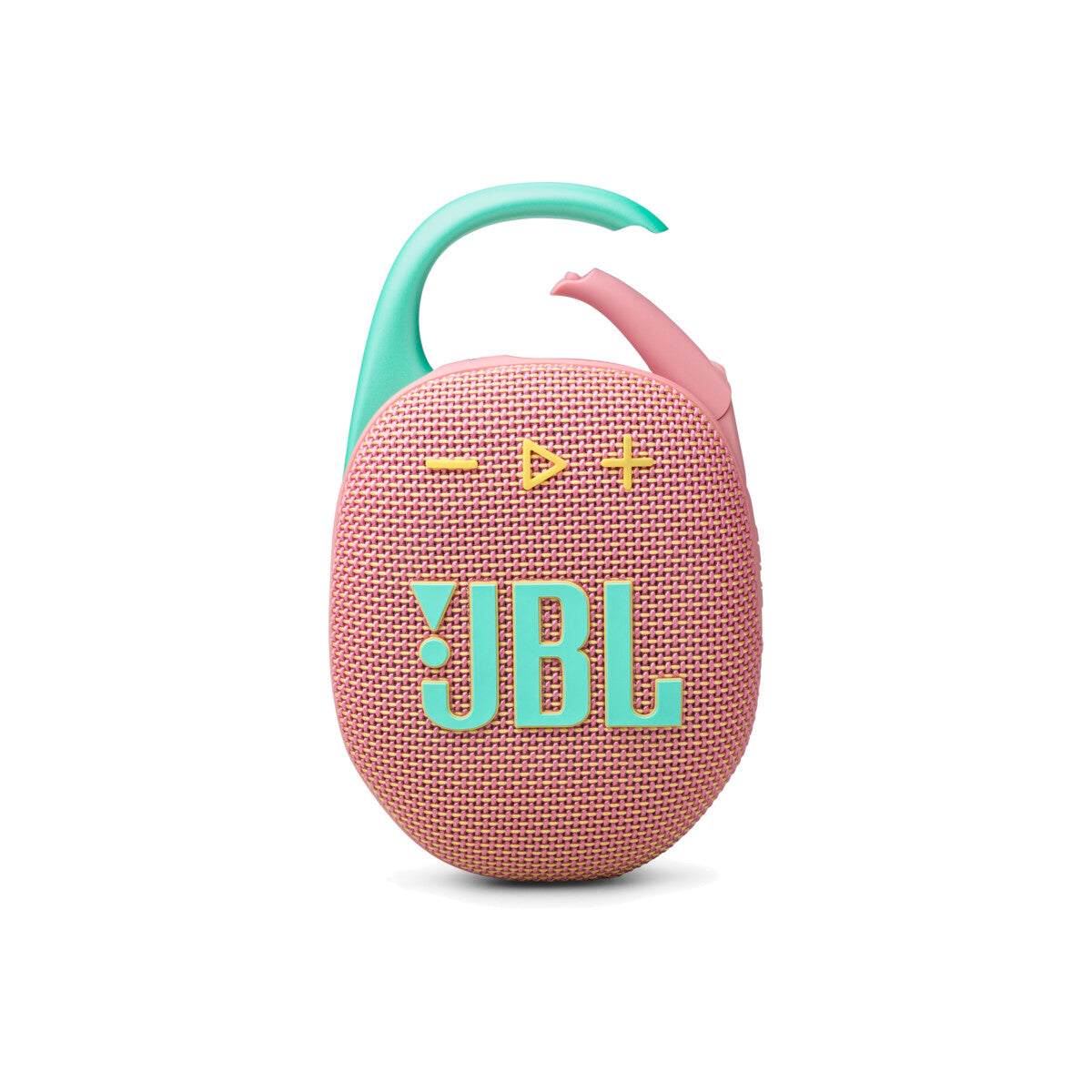 Ultra-přenosný reproduktor JBL Clip 5 - růžový - iSTYLE CZ