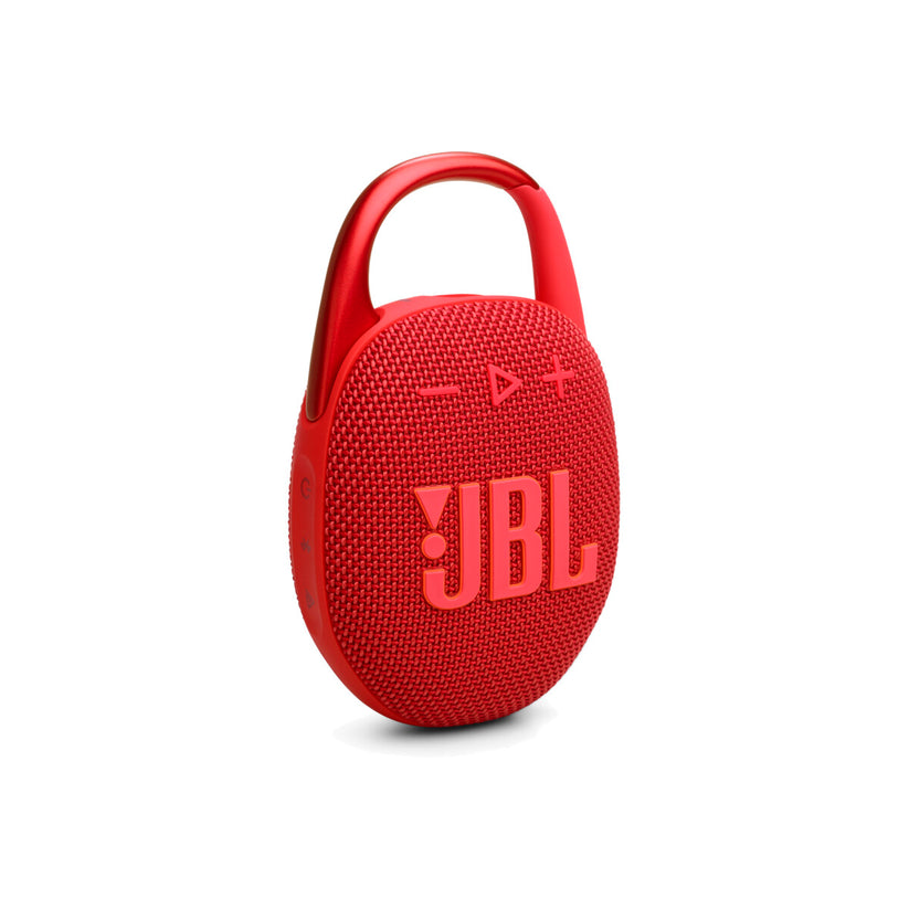 Ultra-přenosný reproduktor JBL Clip 5 - červený - iSTYLE CZ