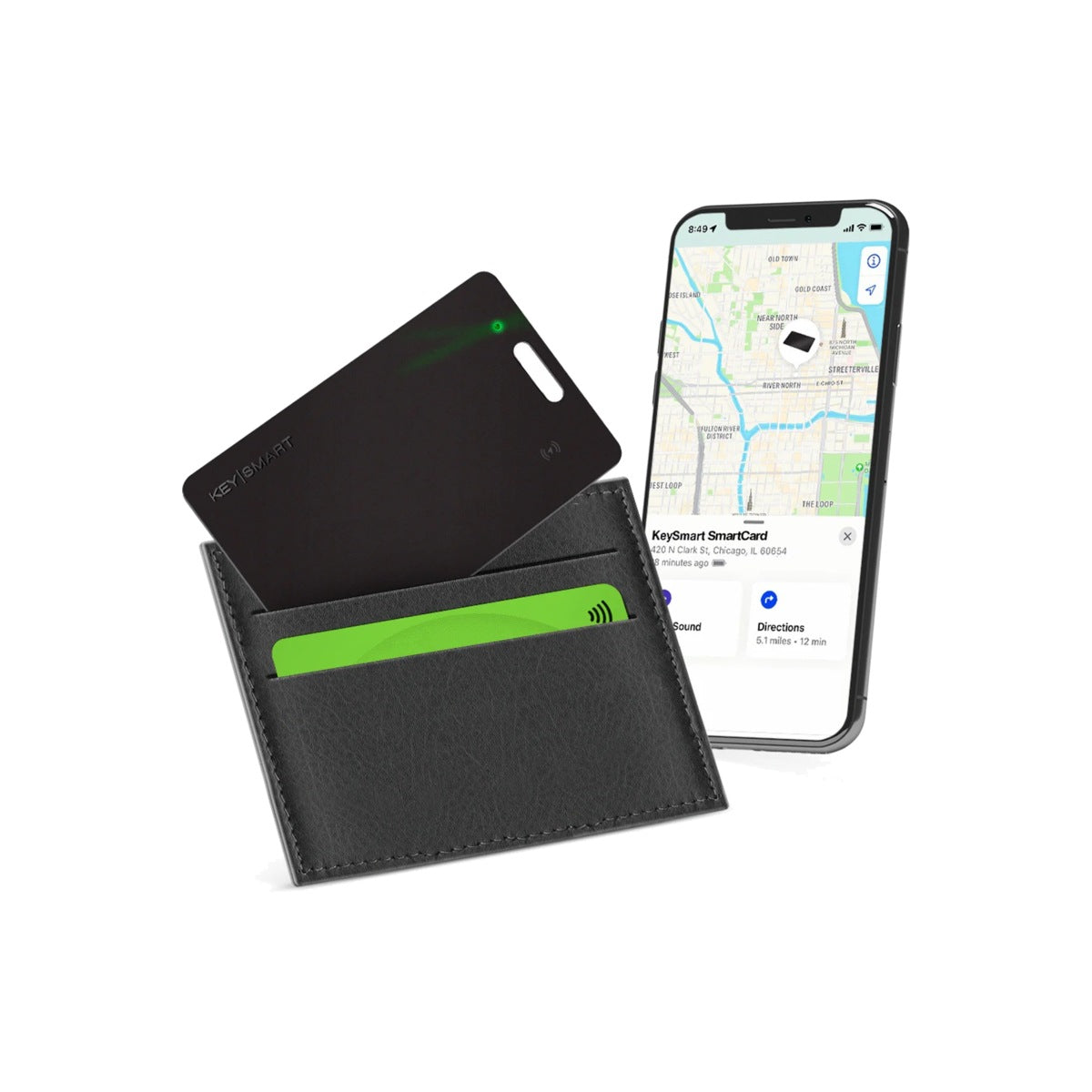 Karta s funkcí Apple Find My KeySmart SmartCard - iSTYLE CZ