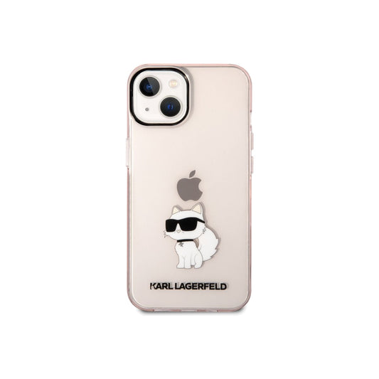 Kryt pro iPhone 14 Plus Karl Lagerfeld IML Choupette NFT - růžový - iSTYLE CZ